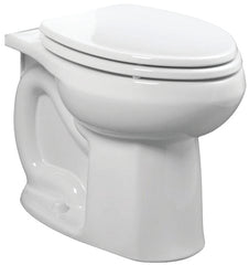 American Standard Colony Series 3068001.020 Flushometer Toilet Bowl, Elongated, 12 in Rough-In, Vitreous China, White