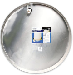 Camco 20868 Water Heater Drain Pan, Aluminum, For: Gas or Electric Water Heaters