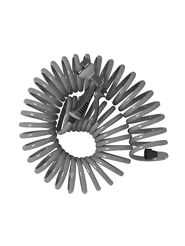 HOSE COIL GRDN W/NZL GRAY 50FT