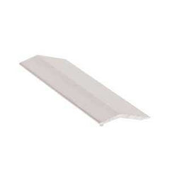 Shur-Trim FA2196BCL06 Molding Equalizer Edging, 6 ft L, 1-1/2 in W, Aluminum, Clear