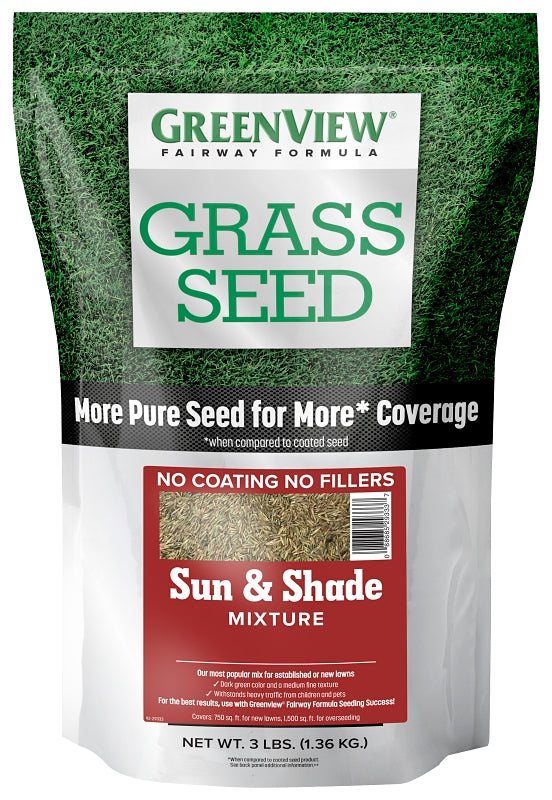 Lebanon 28-08550 Grass Seed, 3 lb Bag