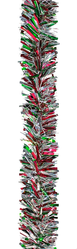 Holidaytrims 3581430 Holiday Garland, 10 ft L, Green/Red