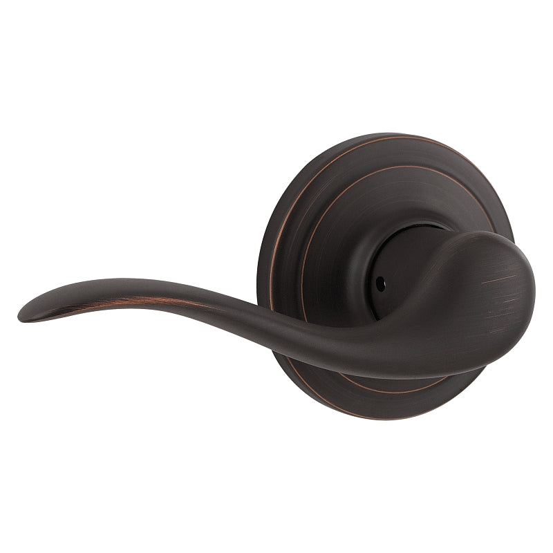 Kwikset Signature Series 788TNL 11P LH CP Half Dummy Door Lever, Venetian Bronze, Zinc, Residential, Left Hand, 2 Grade
