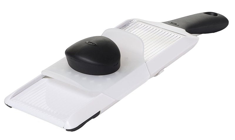Good Grips 1119100V4 Mandoline Slicer, Stainless Steel Blade, Dishwasher Safe
