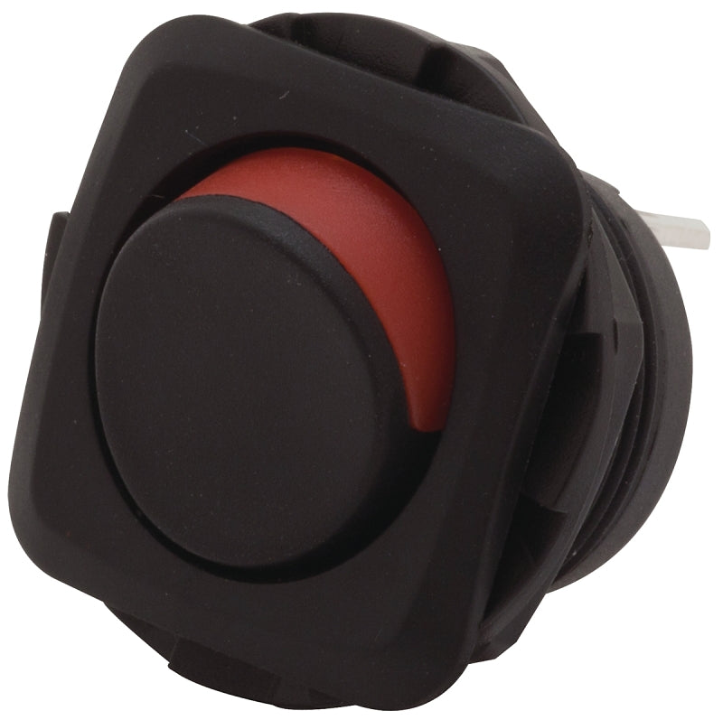 GB GSW GSW-51 Rocker Switch, 3/6 A, 125/250 V, SPST, Black