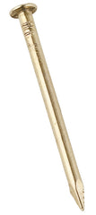 National Hardware V7714 Series N278-721 Escutcheon Pin, 1 in Shank, Steel, Brass