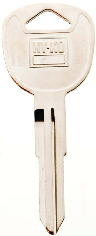 Hy-Ko 11010KK1 Automotive Key Blank, Brass, Nickel, For: Kia Vehicle Locks