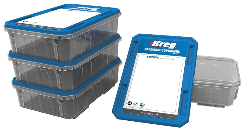 KSS-L CONTAINER HDWR LRG 4/SET