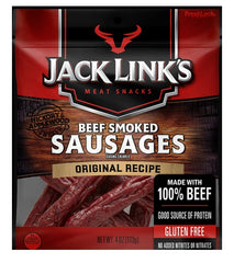 Jack Link's 10000025559 Sausages, Beef Flavor, 4 oz