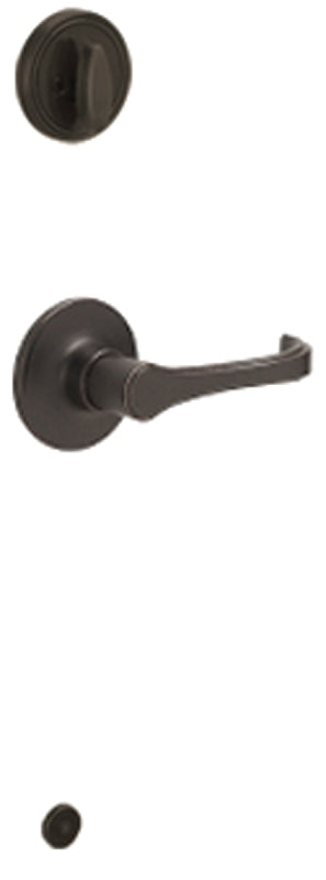 Schlage J Series JH59TOR716 Torino Inside Handleset, Grade 3 Grade, Mechanical Lock, Metal, Aged Bronze, Lever Handle