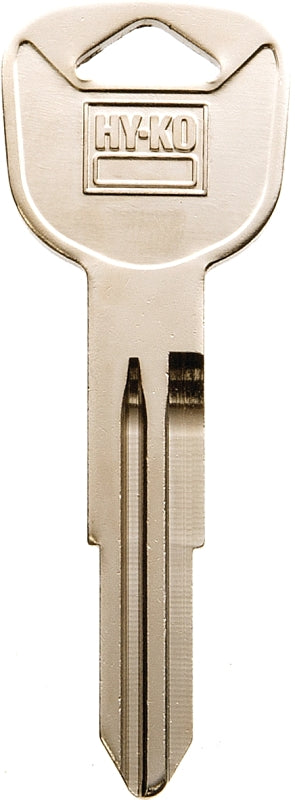 Hy-Ko 11010KK5 Automotive Key Blank, Brass, Nickel, For: Kia Vehicle Locks