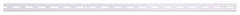 ProSource 25214PHL Shelf Standard, 2 mm Thick Material, 5/8 in W, 72 in H, Steel, White