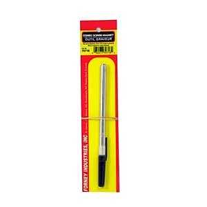 Forney 70718 Marking Scribe with Alnico Retrieval Magnet, Tungsten Carbide Tip, Knurled Handle