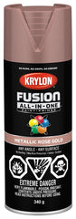 Krylon 42700007 Metallic Spray Paint, Metallic, Rose Gold, 12 oz, Can