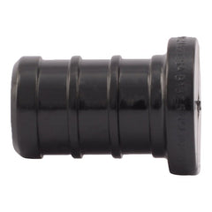 SharkBite UP514A5 Pipe Plug, 1/2 in, Barb, Polymer, Black