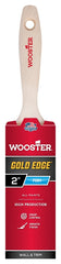 Wooster 5232-2 Paint Brush, 2 in W, 2-11/16 in L Bristle, Polyester Bristle, Flat Sash Handle