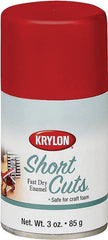 Krylon KSCS033 Craft Spray Paint, High-Gloss, Red Pepper, 3 oz, Can