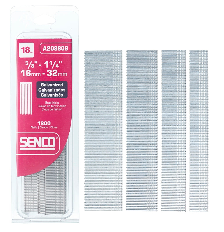 NAIL BRAD STICK 18GA 5/8X1-1/4