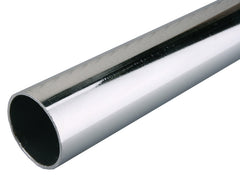 Knape & Vogt Closet-Pro HD 0015-8CH Closet Pole, 1-5/16 in Dia, 96 in L, Steel, Chrome