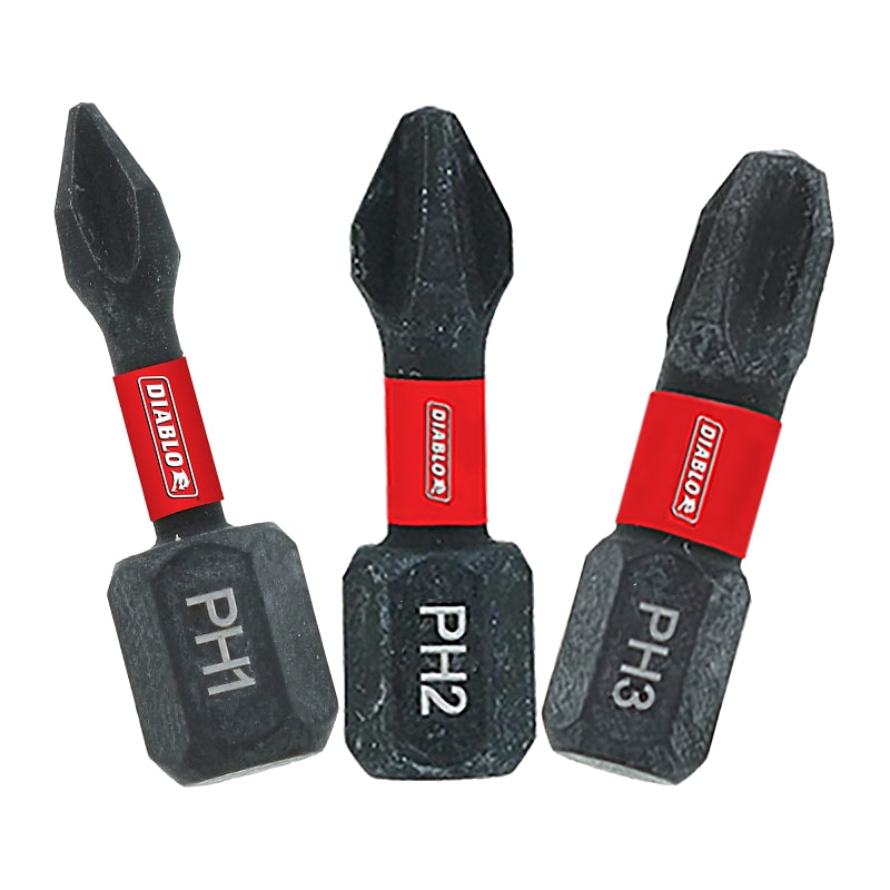 Diablo DPHV1-S3 Insert Bit Set, 3-Piece