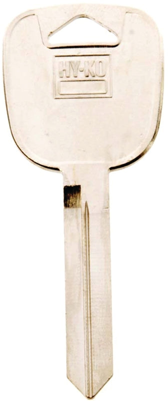 Hy-Ko 11010H78 Key Blank, Brass, Nickel, For: Ford, Lincoln, Mercury Vehicles