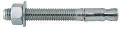 DeWALT Power-Stud 7444SD1 Wedge Anchor, 3/4 in Dia, 6-1/4 in OAL, Carbon Steel, Zinc