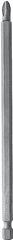 DeWALT DW2062 Power Bit, #2 Drive, Phillips Drive, 1/4 in Shank, Hex Shank, 6 in L, Steel