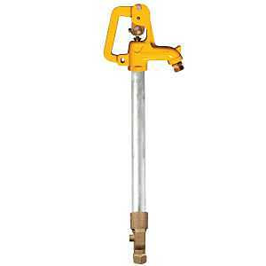 Boshart YHBR-10 Yard Hydrant, 153 in OAL, 3/4 in Inlet, FPT Inlet, 3/4 in Outlet, GHT Outlet, 52 gpm, 125 psi Pressure