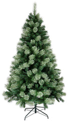 Hometown Holidays 81777 Pre-Lit Christmas Tree, 7-1/2 ft H, Pine Family, 120 W, Tungsten Bulb, Clear Light