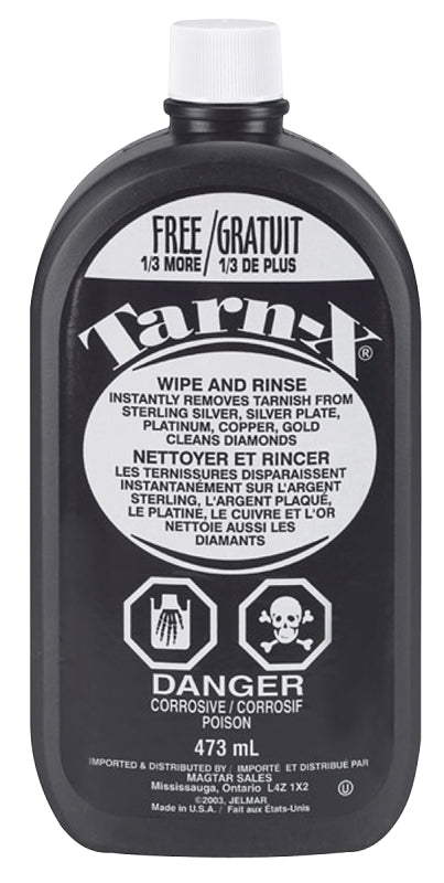 Tarn-X TX16 Tarnish Remover, 473 mL, Liquid, Chemical, Clear