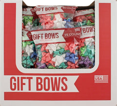 Hometown Holidays Gift Bows, Counter Display Box, 25CT