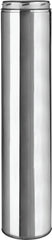 Selkirk 208036 Chimney Pipe, 10 in OD, 36 in L, 8 in W, Stainless Steel