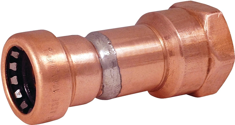 EPC 903 Series 10170735 Adapter, 3/4 in, Sweat x Female x Push-Fit, Copper, 200 psi Pressure