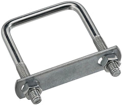National Hardware N222-356 U-Bolt, 5/16-18 Thread, 1-1/2 in L Thread, Steel, Zinc