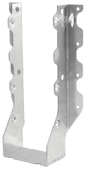 MiTek JUS210-2TZ Slant Joist Hanger, 9-1/8 in H, 2 in D, 3-1/8 in W, 2 in L x 10 to 14 in H, Steel, Zinc, Face Mounting