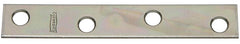 National Hardware N114-405 Mending Brace, 4 in L, 5/8 in W, 0.08 in Gauge, Steel, Zinc, Screw Mounting