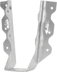MiTek JL26 Joist Hanger, 4-3/4 in H, 1-1/2 in D, 1-9/16 in W, 2 in x 6 to 8 in, Steel, G90 Galvanized, Face Mounting
