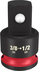 Milwaukee SHOCKWAVE Impact Duty Series 49-66-6737 Shallow Impact Socket, 20 mm Socket, 3/8 in Drive, Square Drive