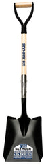 Seymour 49333 Shovel, 9-1/2 in W Blade, 14 ga, Steel Blade, American Ashwood Handle, D-Shaped Handle, 30 in L Handle
