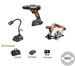 WX959L KIT CMB DRL/LGT 5-1/2IN