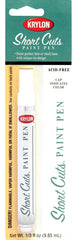 Krylon Short Cuts KSCP913 Paint Pen, Chisel Tip, White