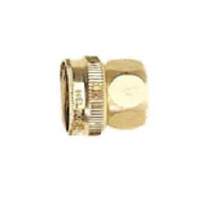 Rainwave RW-964Z1/2 Hose Nipple, 3/4 x 1/2 in, GHT x FNPT, Brass