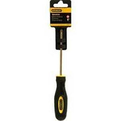 Stanley 60-016 Screwdriver, #2 Drive, Square Drive, 8-7/8 in OAL, 5 in L Shank, Ergonomic Handle