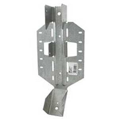 MiTek LSSH210 Slope/Skew Hanger, 8-13/16 in H, 3 in D, 1-9/16 in (W1), 1-3/4 in (W2) W, Steel, G90 Galvanized