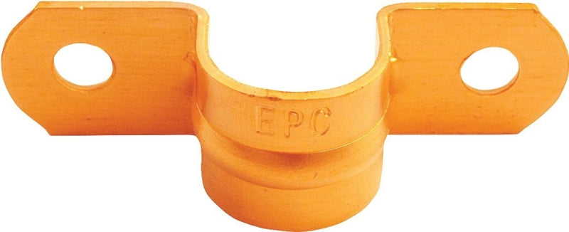 Elkhart Products 32426 Tube Strap, 1-1/2 in Opening, Copper