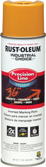 Industrial Choice 203033 Inverted Marking Spray Paint, Caution Yellow, 17 oz, Can