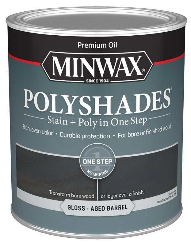 STAIN WOOD GLO AGED BARREL 1QT