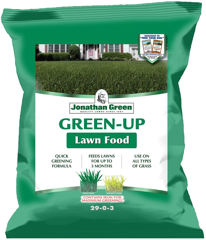 Jonathan Green Green-Up 11988 Lawn Food, 15 lb Bag, Granular, 29-0-3 N-P-K Ratio