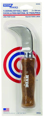 Hyde 20350 Flooring/Drywall Knife, 2-1/2 in W Blade, Cutlery Steel Blade, Hardened, Honed and Tempered Handle