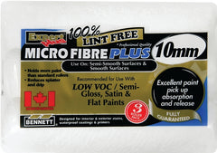 BENNETT 3PK M88 10MM Roller Refill, 10 mm Thick Nap, 240 mm L, Microfiber Cover